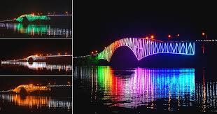 Nakakamanghang san juanico bridge pinailawan na at bubuksan na sa publiko| netizens natulala! Spectacular San Juanico Bridge Lighting Connecting Samar And Leyte