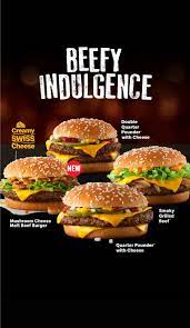 This menu is updated @ july 2018 and the menu price is the new pricing without the gst. Mcdonald S Malaysia Beefy Indulgence Mcdonald S Malaysia