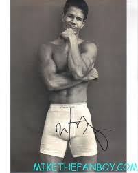 Mark wahlberg (marky mark) walking the calvin klein alley (1993) singer mark wahlberg walks the runway at the seventh. Mark Wahlberg Signed Autograph Shirtless Calvin Klein Photo Contest Ted Rare Promo Mike The Fanboy