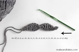 From beginners to experts, all the best patterns are here! Crochet Mustache Pattern Make And Takes