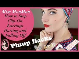 How to Stop Clip-On Earrings Hurting and Falling Off
