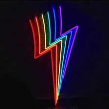 Lightning Rainbow Neon Art Sign Light Lamp Illuminate Shop Etsy In 2020 Neon Light Art Neon Art Neon Quotes