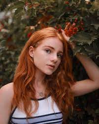 Julia Adamenko Prettygirls Red Hair Model Short Red Hair Ginger Hair