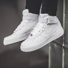 Nike Wmns Air Force 1 Mid 07 Le White 43einhalb Sneaker Store Fulda Clothing Shoes Jewelry Women Nike Free Shoes Nike Shoes Women Nike Shoes Outlet