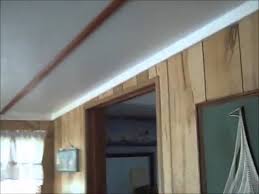 Repair costs will be separate from identifying and repairing the leak that caused the damage. Mobile Home Ceiling Repair Youtube