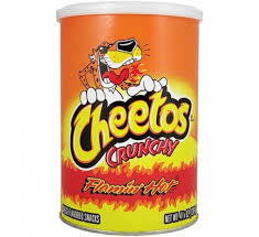 Check spelling or type a new query. Cheetos Crunchy Flamin Hot 120g