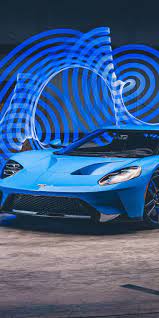 1080x2160 Ford Gt Blue Sportcar 2020 Wallpaper Ford Gt Ford Blue Car