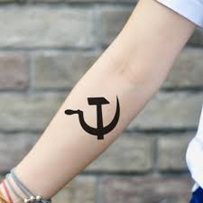See more ideas about mjolnir tattoo, norse tattoo, hammer tattoo. Hammer Und Sichel Temporare Tattoo Aufkleber Ohmytat