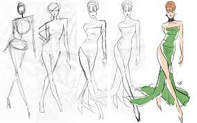 From Stick Figure To Fashion Illustration Susan Tait Porcaro Fashion Figure Drawing Fashion Illustrations Techniques Illustration Fashion Design