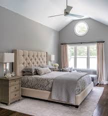 Large Traditional Master Bedroom With Dark Wood Floor And With Gray Walls Homedecor Ideas Gray Bedroom Walls Traditional Bedroom Traditional Bedroom Design