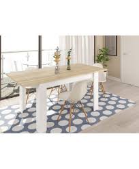La console extensible est une fantastique table de salle à manger extensible avec 3 positions, vous permettant de vous déplacer de 52 cm à 140 cm de long. Table Extensible Scandinave Kenda Garantis Meilleurs Prix