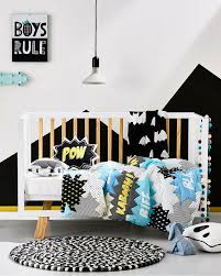 Spiderman wall decal comics themed room sticker superhero vinyl mural kids bedroom decal teenager nursery decorationas22 wisdomdecals 4.5 out of 5 stars (495) $ 19.99 free shipping add to favorites city skyline wallpaper removable / night city lights wall mural / superhero themed nursery boy room wallpaper non woven / comics decor. How To Create A Superhero Bedroom For Kids Pip And Sox