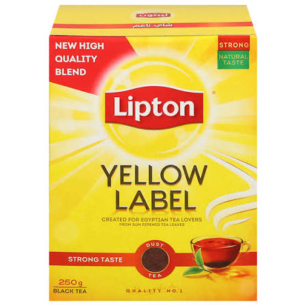 Product Photo: Lipton Yellow Label Strong taste 250g