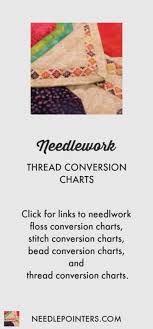 thread conversion charts needlepointers com