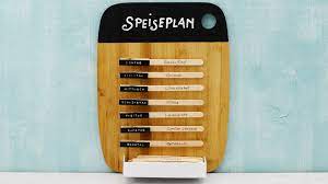 Speiseplan diy / diy speiseplan aus holz ideenwerk : Diy Speiseplan Aus Holz Ideenwerk
