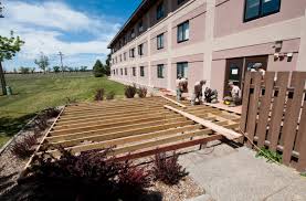 military personnel working on a deck