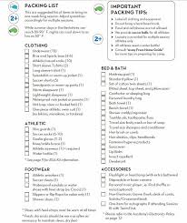 Athlete Handbook Soccer Bag Camping Packing List Soccer