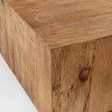 Soften vertical and horizontal lines with this round coffee table available in six colors. Plank Coffee Table