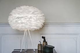 Night Table Lamp Lamp Feather Lamp Tripod Table Lamp