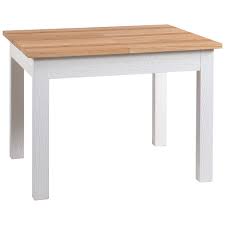 Finden sie fur jedes zimmer die richtige einrichtung egal ob schlafzimmer kuche oder wohnzimmer. Esstisch Ausziehbar Perdix 24 Farbe Eiche Weiss Teilmassiv 150 270 X 88 Cm B X T