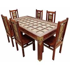 Check spelling or type a new query. Ethnic India Wooden Brass Block Dining Table Set Size 150 X 60 X 75 Cm Rs 56000 Set Id 22555897412