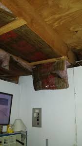 Insulation In Ceiling Is Falling Down And Not Completely Installed This Is Inefficient And A Wasted Effort From An Insu Installation Spring 2015 Falling Down