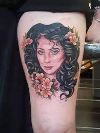 Grab a cup of whatever makes you chill the most and check. 17 Cher Tattoos Ideas Tattoos Fan Tattoo Music Magazines