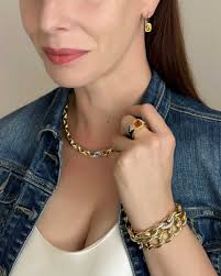 Citrine and Diamond Jasmine Ring by Michael Bondanza