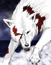 There are 1671 anime white wolf for sale on etsy, and they cost $27.44 on average. Create Meme Wolf Anime Blood White Wolf Blood Images Bloody Wolf Pictures Meme Arsenal Com