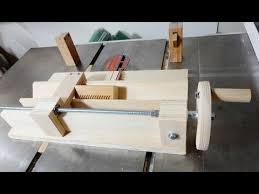 Spline Jig With Adjustable Stop Wood Shop Jig Adjustable