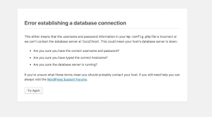 Maybe you would like to learn more about one of these? Wie Man Probleme Mit Wordpress Datenbankproblemen Behebt Und Repariert Leitfaden 2021