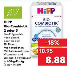 Hier gibts die tollsten produkte! Hipp Bio Combiotik 2 Oder 3 Angebot Bei Kaufland