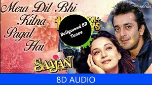 Watch online videos songs only, not for download. Mere Dil Bhi Kitna Pagal Hai 8d Music Saajan Kumar Sanu Use Headphones Hindi 8d Music Youtube
