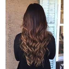 Carmel Dark Brown Balayage Warm Brunette Hair Long Hair Ombre Melt Long Hair Styles Dark Brown Long Hair Long Brown Hair