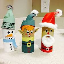 Ausgefallene Weihnachtsdeko Selber Machen 42 Bastelideen Mit Klopapierrollen Paper Towel Crafts Unusual Christmas Decorations Crafts