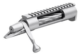 BAT Machine HR Stainless Steel Nitride Barrel | Long Action 308 Caliber | Spiral Shallow Fluting & Tactical Knob