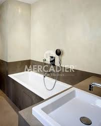 Mercadier Enduit Beton Colore Ebc Salle De Bains Couleurs Moket Et Amande Www Mercadier Fr Salle De Bain Beton Colore Beton Cire