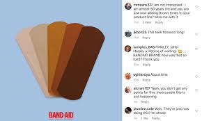 Human skin color ranges from the darkest brown to the lightest hues. Band Aid Announces Inclusive New Line Of Bandages To Match A Range Of Different Skin Tones Daily Mail Online