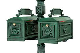 Great looks and excellent design make for a. Diy Materials Cast Aluminum Mailbox W Paper Box Verde Better Box Home Furniture Diy