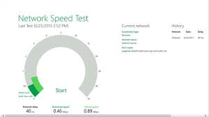 Repeat the test several times to check the stability of the results obtained. Get Network Speed Test Microsoft Store