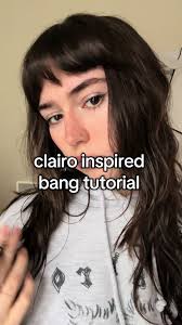 Clairo Inspired Bangs Tutorial for Beautiful Hair