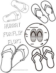 Summer coloring pages colouring pages coloring sheets coloring books applique quilt patterns applique designs summer colors summer fun summer crafts. Beach Days And Flip Flops Colouring Page Printables