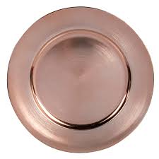 Black And Gold Plastic Plates View Metallic Rose Gold Plastic Charger Charger Plates Rose Gold Candle Gold Charger Plate