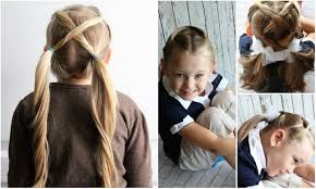 Sometimes, the hairstyles that take less than 3 minutes to do are the ones that look the fanciest. Ten Quick And Easy Hairstyles For Your Daughter Which Even Dad Can Do