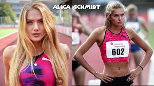 Alica schmidt had developed as one of the best university sprinters while at the university of north carolina, winning consecutive ncaa outside titles during the years 2002 and 2003. Alica Schmidt The Most Beautiful Woman In World Athletics Run Athletics Alicaschmidt Run Youtube