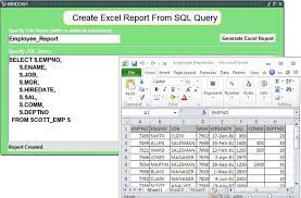 Freebie Utility Form Generate Excel Report From Sql Query In Oracle Forms 6i And 11g Vinish Kapoor S Blog Sql Coding Tutorials Excel