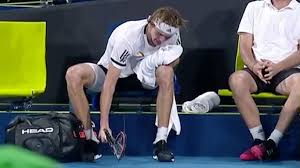 He always wore short socks. Tennis News Alexander Zverev Smashes Racquet During Alex De Minaur Match