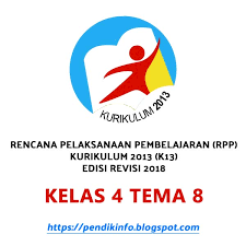 Check spelling or type a new query. Download Rpp Kelas 4 Sd Kurikulum 2013 Edisi Revisi 2018 Tema 7 Informasi Dunia Pendidikan