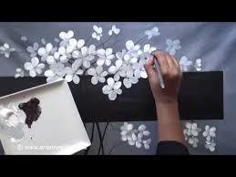 See more ideas about canvas art, art, abstract art painting. Step By Step Acrylic Painting For Beginners On Large Canvas Black White Youtube