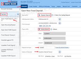 Put a check mark on the 2 check boxes at the bottom. Open Fixed Deposit Online In Hdfc Bank Through Netbanking Alldigitaltricks